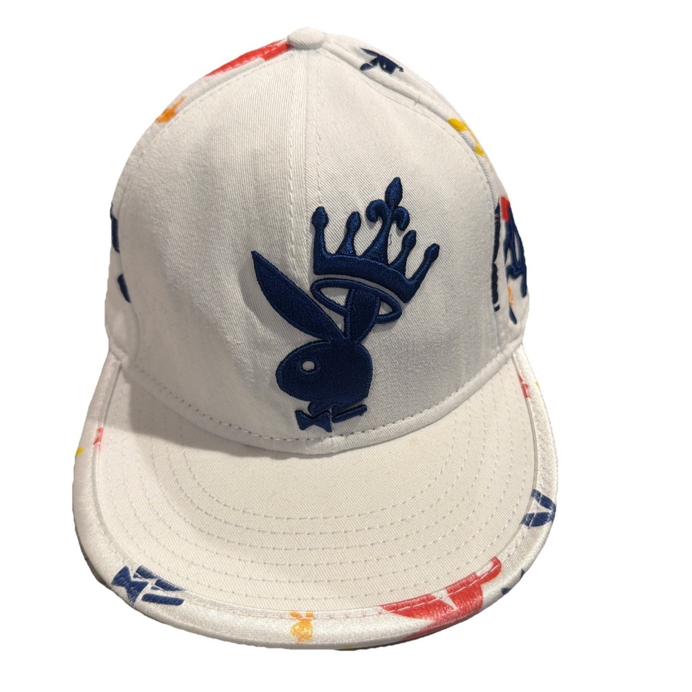 ROCK THE RABBIT PLAYBOY Mansion Lawn Baseball Cap Size L 22"